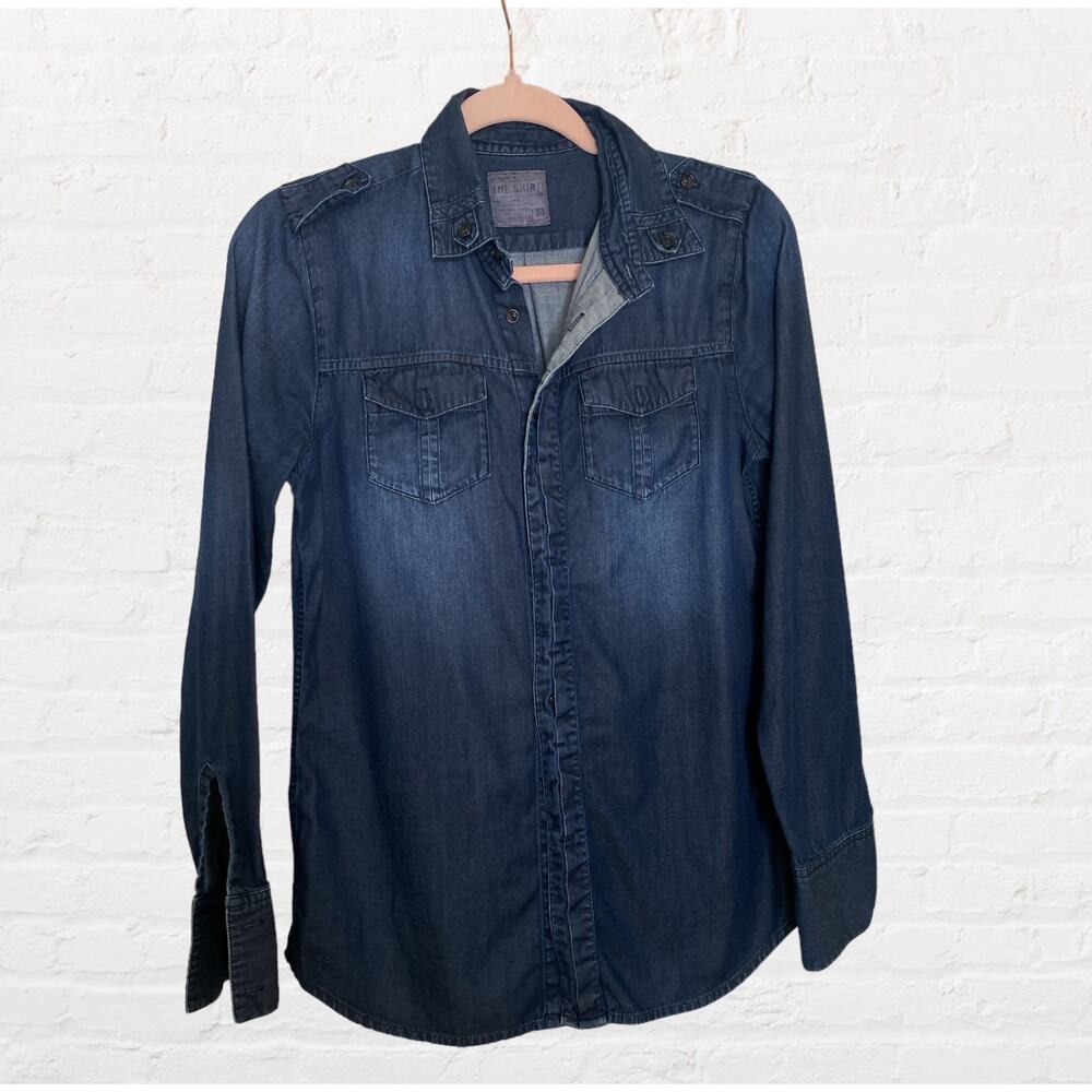 Joe's Jeans button front denim shirt